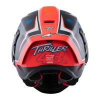 Přilba SUPERTECH R10 limitovaná edice JACK MILLER, ALPINESTARS (matný karbon/červená/modrá/žlutá/bílá) (8)