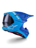 Přilba SUPERTECH S-M10 FLOOD, ALPINESTARS (modrá perleť/světle modrá/černá/carbon/matná/lesklá) 2026 (3)