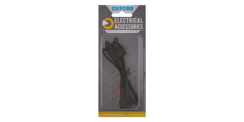 Prodloužený kabel pro nabíječky Maximiser a Oximiser, OXFORD (s konektorem ze standard EU na SAE, délka kabelu 0,5 m)