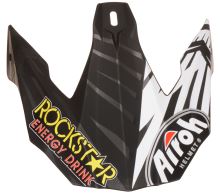 Náhradní kšilt pro přilby TWIST Rockstar, AIROH (bílá/černá) Náhradní kšilt pro přilby TWIST Rockstar, AIROH (bílá/černá)