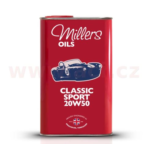 MILLERS OILS motorový olej polosyntetický Classic Sport 20w50 1l