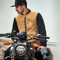 Airbagová vesta TECH-AIR®3 V2 CANVAS system, ALPINESTARS (béžová) 2027 (3)