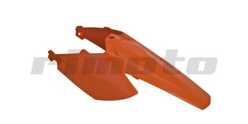 blatník zadní (KTM SX 85 03-12), RTECH - Itálie (oranžový, vč. tabulek)