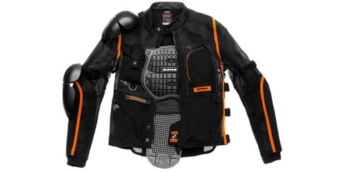 bunda MULTITECH ARMOR EVO, SPIDI - Itálie (černá/oranžová)