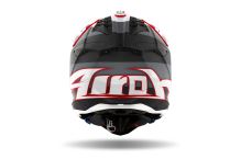 Přilba AVIATOR 3 Monarch, AIROH (šedá/červená matná) 2026 (1)