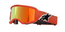 Brýle VISION 5 CORP, ALPINESTARS (oranžová, zrcadlové červené plexi) Brýle VISION 5 CORP, ALPINESTARS (oranžová, zrcadlové červené plexi)