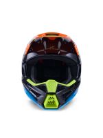 Přilba S-M3 FRAY, ALPINESTARS (černá/oranžová fluo/žlutá fluo/tyrkysová) 2026 (5)