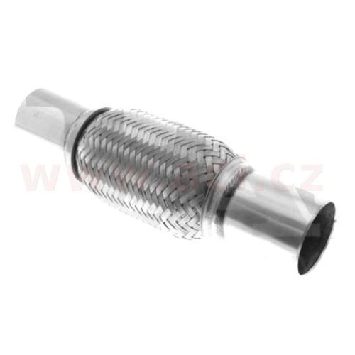 Pružný člen výfuku PREMIUM, vnitř. průměr 55 mm / délka pr. členu 150 mm / celková délka 280 mm
