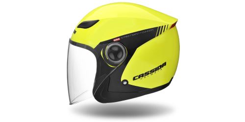 Přilba Reflex Safety, CASSIDA - ČR (žlutá fluo/černá, vel. XS)