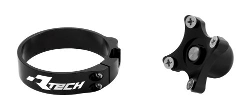 Lift control - pomocník startu na vidlici SHOWA - vnější prům. 49,5 mm (CR/CRF 80-85-150, RM 80/85), RTECH (černý)