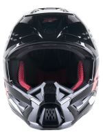Přilba S-M5 COMPASS, ALPINESTARS (černá/růžová) (5)