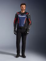Bunda GP FORCE V2, ALPINESTARS (černá/modrá/červená fluo) 2027 (2)