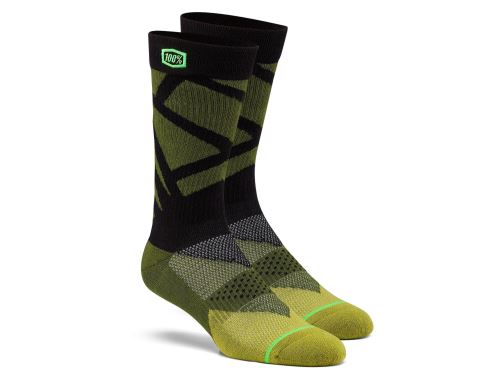 Ponožky RIFT černá/žlutá (S/M)