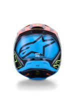 Přilba S-M3 FRAY, ALPINESTARS (černá/oranžová fluo/žlutá fluo/tyrkysová) 2026 (2)