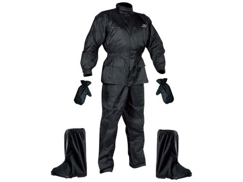 Set Rainpack bunda/kalhoty/rukavice/boty, NOX (černá, vel. XS)