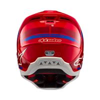 Přilba S-M5 ACTION 2, ALPINESTARS (červená fluo/modrá) 2027 (2)