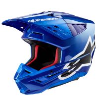 Přilba S-M5 CORP, ALPINESTARS (modrá) 2027 Přilba S-M5 CORP, ALPINESTARS (modrá) 2027