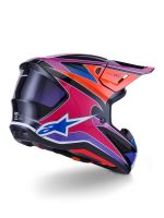 Přilba SUPERTECH S-M7 FUSE, ALPINESTARS (modrá/fialová/růžová) 2027 (3)