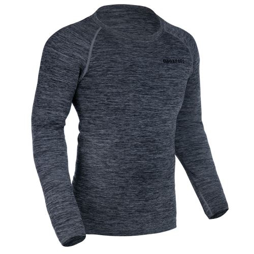 Termotriko s dlouhým rukávem ADVANCED BASE LAYER, OXFORD ADVANCED (šedé/černé)