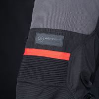 PRODLOUŽENÉ kalhoty ROCKLAND DRY2DRY™, OXFORD ADVANCED (šedé/černé/červené) (6)