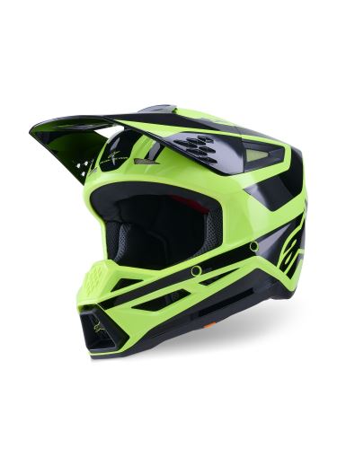 Přilba S-M3 HEAT, ALPINESTARS (žlutá fluo/černá) 2027