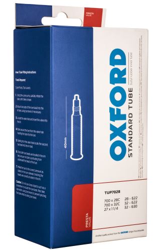Cyklo duše 700 x 28/32C, galuskový ventilek, OXFORD