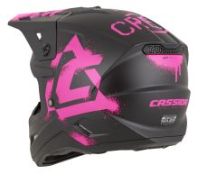 Přilba Cross Cup 2 Crew, CASSIDA (černá matná/růžová fluo) 2026 (2)