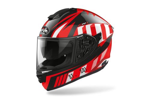 Přilba ST 501 BLADE, AIROH (černá/červená-matná) 2021