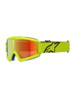 Brýle VISION YOUTH VESTA, ALPINESTARS, dětské (žlutá fluo/černá, zrcadlové červené plexi) 2027 Brýle VISION YOUTH VESTA, ALPINESTARS, dětské (žlutá fluo/černá, zrcadlové červené plexi) 2027
