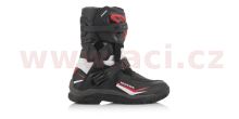 Boty BELIZE DRYSTAR HONDA kolekce, ALPINESTARS (černá/bílá/červená) (1)