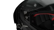 Přilba SUPERTECH R10 SOLID, ALPINESTARS (lesklý karbon/matný karbon) 2026 (15)