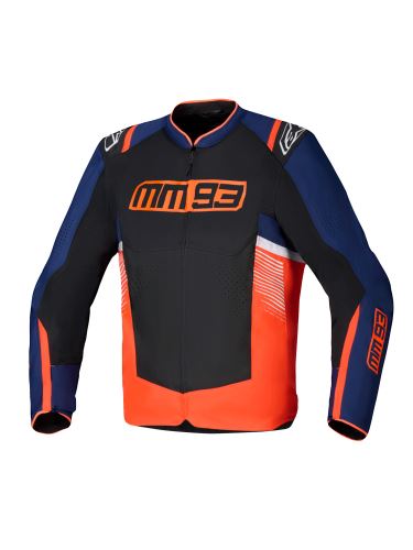 Bunda T-SPS AIR V2 MM93 kolekce, ALPINESTARS (červená fluo/modrá/černá/bílá) 2027
