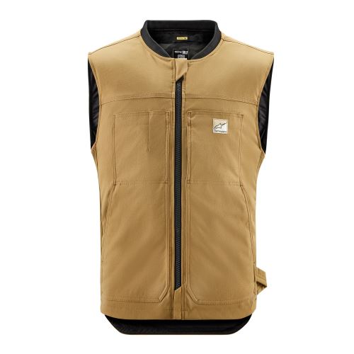 Airbagová vesta TECH-AIR®3 V2 CANVAS system, ALPINESTARS (béžová) 2027