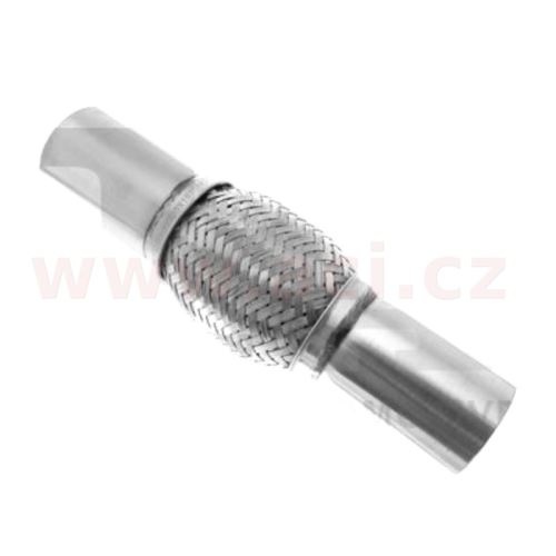 Pružný člen výfuku PREMIUM, vnitř. průměr 61 mm / délka pr. členu 120 mm / celková délka 300 mm