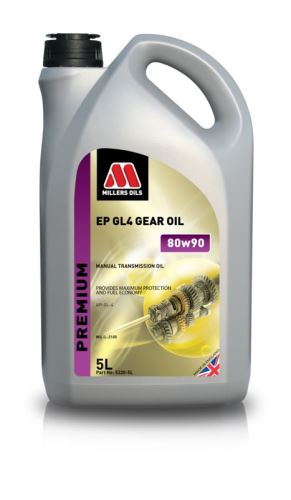 MILLERS OILS EP 80W-90 GL4 - minerální převodový olej 5 l