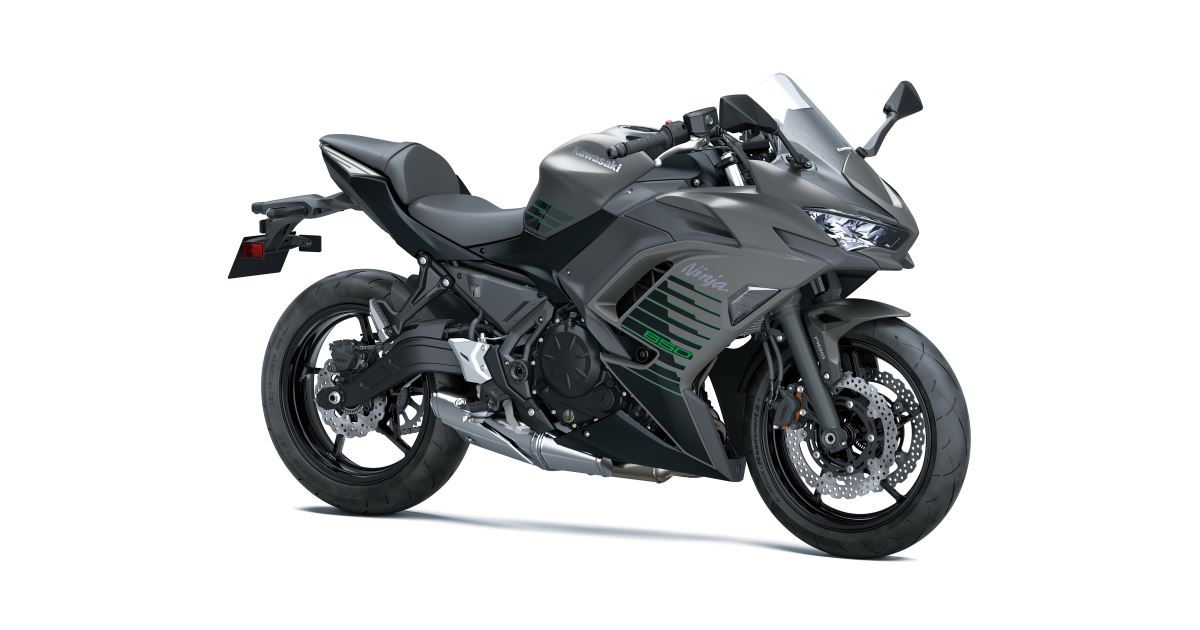 Rimoto Kawasaki Ninja 650 Šedá 2026 | Rimoto.cz