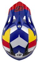Přilba X1.9D TENDO, ZED, dětská (modrá perleť/červená/žlutá/stříbrná) 2026 (8)