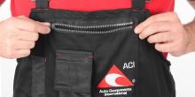 pracovní kalhoty s laclem černé PREMIUM ACI (1)