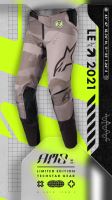 Kalhoty TECHSTAR limitovaná edice AMS, ALPINESTARS (šedá/černá/žlutá fluo) (4)