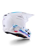 Přilba S-M3 FORCE, ALPINESTARS (bílá/žlutá/růžová/fialová) 2027 (4)