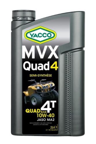 YACCO motorový olej polosyntetický MVX QUAD 4T 10W40 2l
