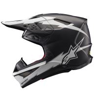 Přilba SUPERTECH S-M10 AMPRESS, ALPINESTARS (černá matná/bílá) 2026 (1)