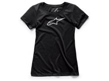 Triko AGELESS TEE, ALPINESTARS , dámské (černé , vel. S)