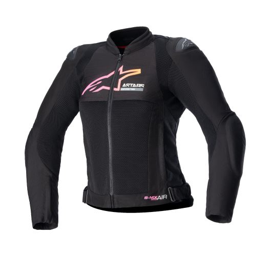 Bunda STELLA SMX AIR, ALPINESTARS (černá/gradient) 2024