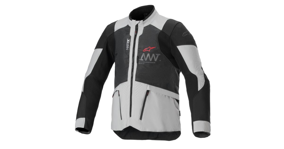 Rimoto Bunda AMT 7 AIR, ALPINESTARS (světle šedá/černá) 2026 | Rimoto.cz