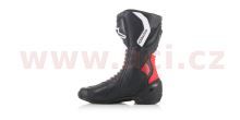 Boty S-MX 6, ALPINESTARS (černé/červené) (4)