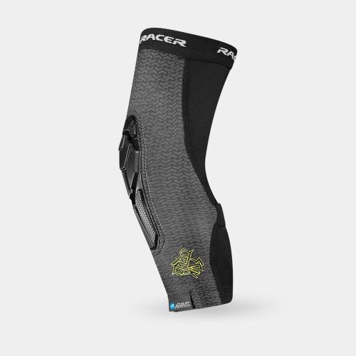 Chrániče kolen FLEXAIR KNEE KID, RACER, dětské (černá)