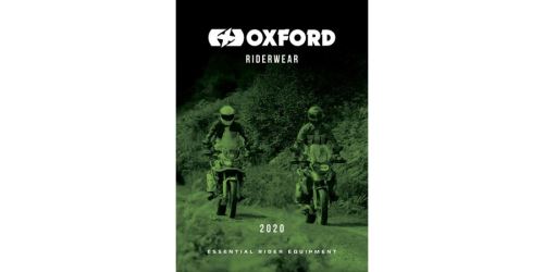 Katalog moto oblečení 2020, mezinárodní vydání, OXFORD