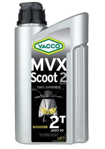 YACCO motorový olej plně syntetický MVX SCOOT 2 SYNTH 1l