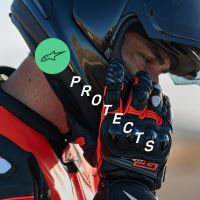Rukavice GP PLUS R 2, ALPINESTARS (šedá/černá/žlutá fluo/červená fluo/bílá) (5)